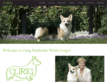 Tablet Screenshot of curigcorgis.com